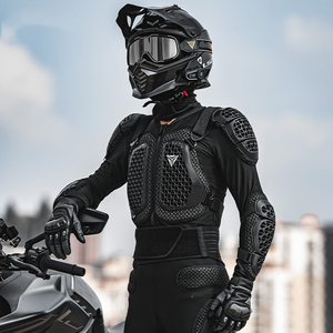 Ensemble de pantalons d'armure de <span class=keywords><strong>moto</strong></span> pour le cyclisme en plein air <span class=keywords><strong>Protection</strong></span> anti-chute pour la course tout-terrain Équipement de sécurité sportive - Product Image 6