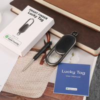 Mini traceur GPS F15 anti-perte, porte-clés intelligent, localisateur GPS pour animaux de compagnie (chats)