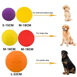 Jouet frisbee pour chien, écologique, en TPR, moderne, réaliste, souple, flottant, résistant aux morsures, pour animaux de compagnie - Product Image 4