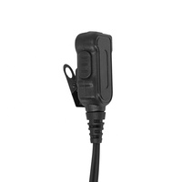 Ecome Dp4801e Xir P8668i Earphone Tabung Udara Akustik Transparan Radio Dua Arah Pengawasan Walkie Talkie Earpiece Mata-mata