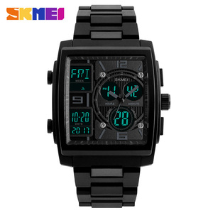 Montre numérique sportive de luxe <span class=keywords><strong>SKMEI</strong></span> <span class=keywords><strong>1274</strong></span> pour hommes, étanche, affichage LED, montre à quartz électronique pour hommes, montre-bracelet, Relogio Masculino - Product Image 1