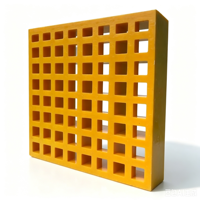Grille en fibre de verre antidérapante haute résistance 19*38mm pour passerelles et sols – Grille en fibre de verre FRP