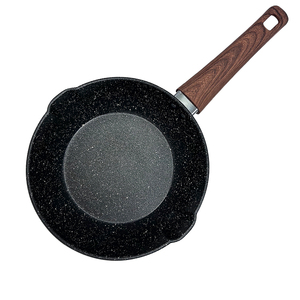 Sartén y olla antiadherente <span class=keywords><strong>de</strong></span> acero al carbono con doble Caño, sartén antiadherente <span class=keywords><strong>de</strong></span> <span class=keywords><strong>granito</strong></span>, sartén profunda para el hogar, <span class=keywords><strong>cocina</strong></span>, sartén para Fideos - Product Image 1