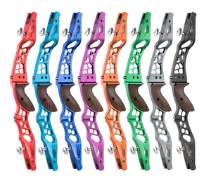 Topoint <span class=keywords><strong>UNISON</strong></span> 21 pulgadas Competencia Takedown Arco recurvo Riser Mano izquierda/derecha ILF Aluminio CNC 6061-T6 Mango con agarre de plástico - Product Image 1