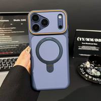 Étui personnalisé pour iPhone, étui magnétique pour téléphone, étui de téléphone avec charge sans fil OEM
