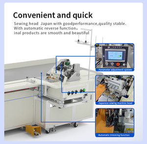 Single Needle Chain Stitch Overlock <b>Sewing</b> <b>Machine</b> <b>Automatic</b> Flat-Bed New Engine Motor for Trade Assurance Computer Curtain - Product Image 4