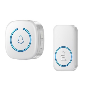 Système de <span class=keywords><strong>sonnette</strong></span> sans fil, portée 300 m, <span class=keywords><strong>sonnette</strong></span> intelligente de haute qualité, 60 sonneries, prise US EU UK pour appartement et bureau - Product Image 4