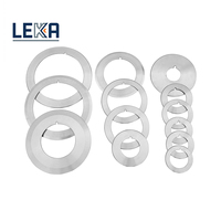 Couteaux de découpe supérieurs et inférieurs personnalisés LEKA, livraison rapide, MOQ flexible, prise en charge des petites commandes d'essai, lame de coupe ronde