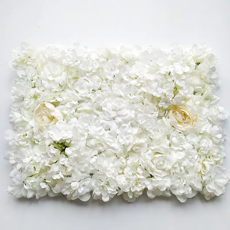 Cheap Artificial Silk Flower Wall For Wedding Decoration For Flower Wall Backdrop