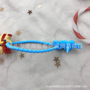 Double Buckle Tadpole Rubber Cable <b>Ties</b> 250mm Multi Hole For Doll Accessories Unisex Kids Craft DIY - Product Image 1