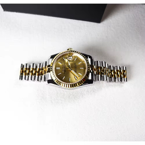 Reloj de Hombre de Alta Calidad, Mecánico Automático, de Acero Inoxidable, con Cristal de Zafiro, 3ATM, Fondo Transparente, Cierre de Botón a Presión - Product Image 1