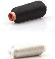 Suministros de Fábrica, Hilo de Bordar de Poliéster Metálico Dorado y Plateado 150D MS, Hilo Metálico Lurex PET Tipo MH MX para Tejido