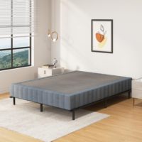 Kommerzielles Vollbett-Boxspringbett mit Robuster Metallkonstruktion und Universeller Matratzenkompatibilität für Apartments