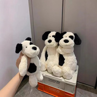 PLAYPOP Vente en gros Version haut de gamme Peluche Chien Pirate Jellycats Douce au toucher de soie Rembourrée en coton PP Anti-stress Unisexe