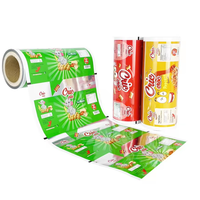 Film de plastification 3.5g 7g 14g 28g pour biscuits, bonbons gélifiés, tabac, emballage alimentaire – Rouleau de film plastique personnalisable en BOPP