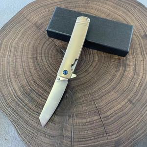 Couteau pliant coloré haute dureté pour camping, survie, fruits, usage domestique, couteau de poche portable, qualité industrielle OEM - Product Image 2