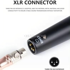 Microfono a condensatore avanzato KSM8/<span class=keywords><strong>B</strong></span> KSM8/C a doppio diaframma, cablato, ad alto SPL e bassa rumorosità per voce e chiesa - Product Image 5