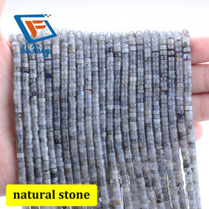 Perles de pierres précieuses bon marché de 2x4 mm, forme ronde, perles d'espacement en vrac pour la fabrication de bijoux - Product Image 4