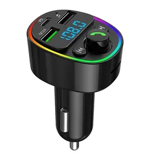 FM Modulator Transmitter Bluetooth 5.0 FM Radio 3.1A USB Car Charger Handsfree Car Kit Wireless MP3 Aux Audio