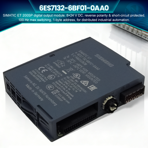シーメンス 100% 純正新品 6ES7 132-6BF01-0AA0 DQ 8x 24V DC/0.5A ベーシック SIMATIC ET 200SP デジタル出力モジュール 6ES7132-6BF01-0AA0 - Product Image 2