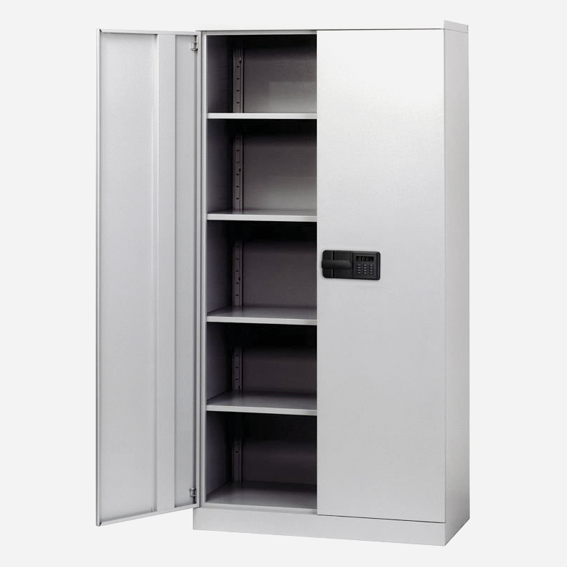 JZD современный Лидер продаж офисный стеклянный двухдверный стальной шкаф для документов