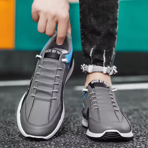 Mens Retro Ultralight Casual Sports Running <b>Shoes</b> Breathable PVC <b>Soft</b> Sole Lightweight Students Skateboard <b>Shoes</b> All Seasons - Product Image 5