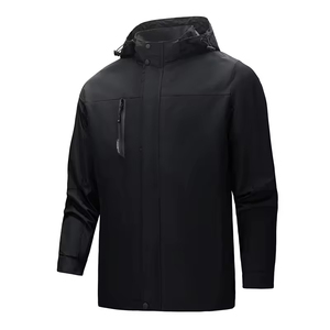 Gabardina para exteriores a prueba de viento para hombre, con capucha y cremallera, impermeable, impermeable, para senderismo, versión para <span class=keywords><strong>mujer</strong></span> - Product Image 4