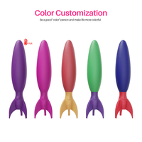 10 Vibrationsmodi Superstarker Wiederaufladbarer Bullet-Vibrator mit Heizfunktion Diskretes Tragbares Erwachsenen-Sexspielzeug Geschenkbox