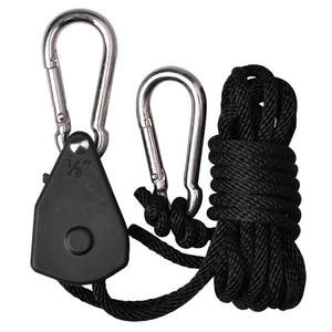 Kits de câbles de <span class=keywords><strong>suspension</strong></span> réglables en acier avec chaînes suspendues élingues de lampe et accessoire de fil de levage pour plafonniers - Product Image 2