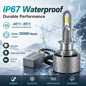<span class=keywords><strong>Ampoule</strong></span> de phare LED SFIDA K11 100W 10000LM en alliage de zinc, <span class=keywords><strong>ampoule</strong></span> de phare LED pour voiture H4 <span class=keywords><strong>H7</strong></span> H11 9005 9006 en forme de <span class=keywords><strong>U</strong></span> avec ventilateur en cuivre - Product Image 6