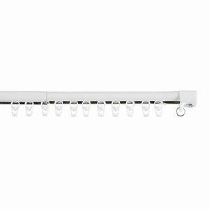 Rail de rideau extensible BASIC 210-390CM blanc - Product Image 1