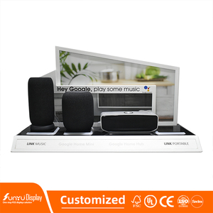 Nhà Máy Bán buôn tùy chỉnh thiết kế Acrylic kim loại Rack hiển thị bluetooth Loa đứng cho sản phẩm điện tử - Product Image 2