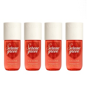 4*150ml Vv Love - Serene Grove - Bruma Perfumada para Mujer, Fragancia Fresca, Pack de Perfume para Mujer - Product Image 1