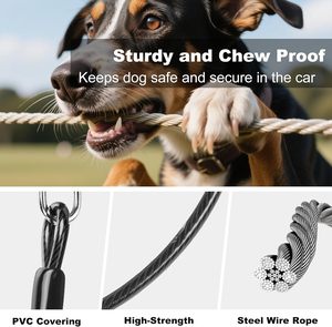 Cinturón <span class=keywords><strong>de</strong></span> <span class=keywords><strong>seguridad</strong></span> <span class=keywords><strong>para</strong></span> <span class=keywords><strong>perros</strong></span>, correa <span class=keywords><strong>para</strong></span> <span class=keywords><strong>perros</strong></span> a prueba <span class=keywords><strong>de</strong></span> masticación, arnés <span class=keywords><strong>de</strong></span> <span class=keywords><strong>coche</strong></span> 2 <span class=keywords><strong>en</strong></span> 1 <span class=keywords><strong>para</strong></span> <span class=keywords><strong>perros</strong></span>, cinturón <span class=keywords><strong>de</strong></span> <span class=keywords><strong>seguridad</strong></span>, cinturón <span class=keywords><strong>de</strong></span> <span class=keywords><strong>seguridad</strong></span> <span class=keywords><strong>para</strong></span> mascotas <span class=keywords><strong>de</strong></span> alta resistencia - Product Image 2