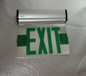 Chất lượng cao kép màu cạnh lit Acrylic Bảng điều chỉnh cháy khẩn cấp <span class=keywords><strong>Exit</strong></span> dấu hiệu <span class=keywords><strong>LED</strong></span> ánh sáng có thể sạc lại <span class=keywords><strong>Exit</strong></span> Đăng Board chiếu sáng - Product Image 4