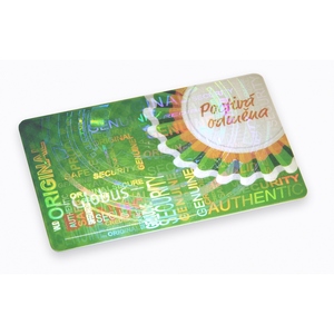 An Ninh Trong Suốt Tùy Chỉnh Thẻ Id Holographic Dán - Product Image 4