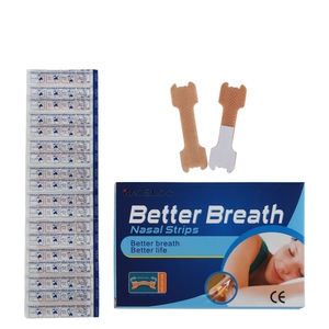 Tiras nasales para dormir bien de fábrica directa, tiras nasales para una mejor respiración correcta de grado médico, tiras nasales transpirables con 3 Resortes - Product Image 6