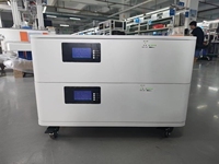 Batterie modulaire empilable Aimi 48V LiFePO4 100Ah, protection IP65, communication CAN, durée de vie 6000 cycles, sortie 5-10kW pour réseau