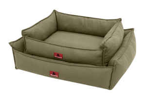 Moderno Sofá Cama Rectangular para Gatos de Espuma Viscoelástica con Carbón de Bambú y Algodón Reciclado, Cama Cueva Duradera y Lavable con Fondo Antideslizante - Product Image 6