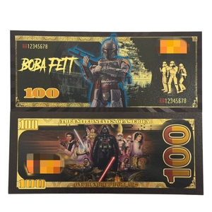 ¡Grandes Ofertas! Nueva Billeta de <span class=keywords><strong>100</strong></span> <span class=keywords><strong>Dólares</strong></span> de STAR WARS 3, Modelo América 13, Bañada en Oro de 24k, para Colección - Product Image 2