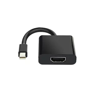 Mini Display-Port To HDMI Video Cable Support 4K Mini DP To HDMI Male To Female Converter Adapter