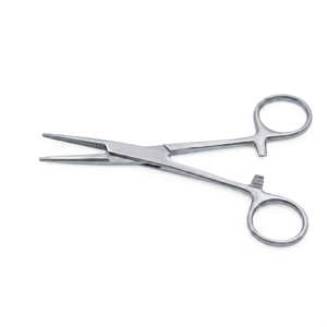 Forceps Halstead anti-moustiques professionnels de 12,5 cm |   Outil hémostatique de qualité chirurgicale |   Durable et autoclavable - Product Image 1