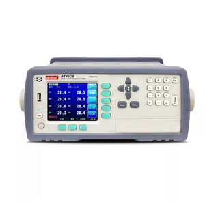ANBAI AT4508 เครื่องวัดอุณหภูมิจอแสดงผล LCD 8 ช่อง -200c~1800c สำหรับช่วงการทดสอบ ความแม่นยำพื้นฐาน 0.2% ความละเอียด 0.1c วัสดุ ABS - Product Image 1