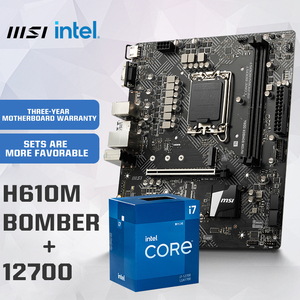 Placa BASE DE ORDENADOR MSI H610M BOMBER DDR4 Blast + placa base de Intel Core 2. 2 2. 2 2. 1 2. 2 + 2. 1/2. - Product Image 4