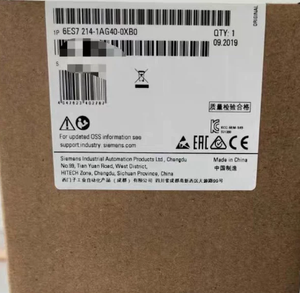 Módulo de CPU SiM S7-1200 Original Nuevo, 6ES7214-1AG40-0XB0, Controlador PLC - Product Image 1