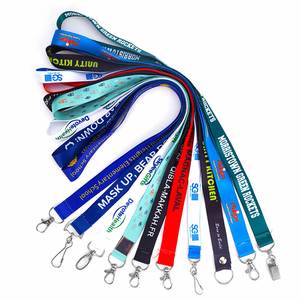 Lanières de badge nominatif personnalisées avec option de rupture de sécurité, impression de logo personnalisé - Product Image 6