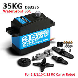 Servo Digital DS3235 Impermeable sin Núcleo de 35KG para Autos RC a Escala 1/8, 1/10 y 1/12 - Product Image 2