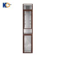 Ascenseur hydraulique personnalisé pour villa, 2 à 6 étages, 400 kg, intérieur/extérieur, sans gaine