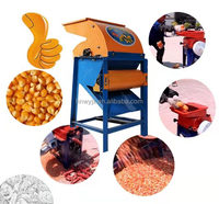 Nouvelle conception de machine à éplucher, à décortiquer et à battre le maïs à moteur à essence
