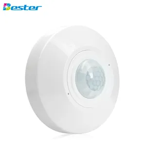 Sensor de movimento pir passivo fixado no teto